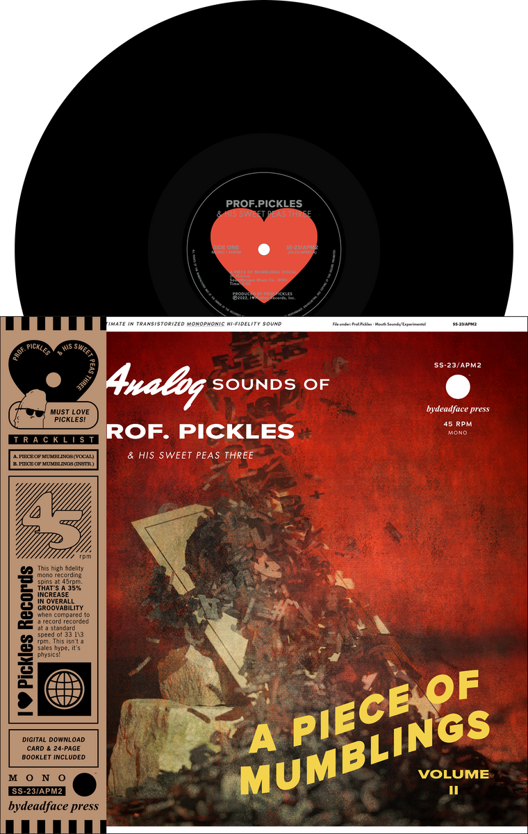 A Piece Of Mumblings, Vol. 2 LP – I Heart Pickles Records