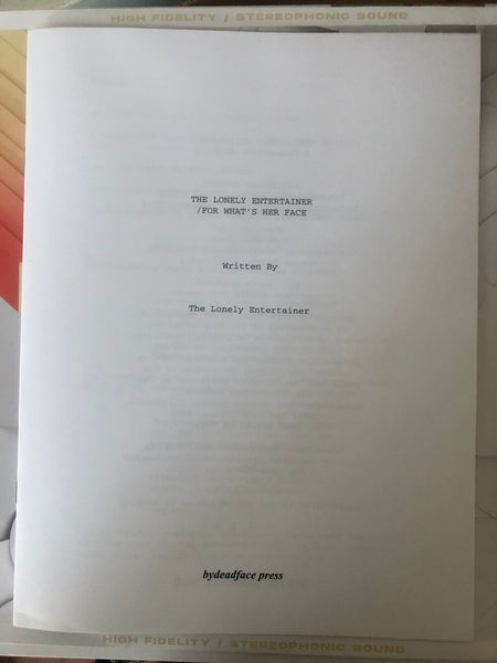 The Lonely Entertainer/For What's Her Face, Vol. 3 LP