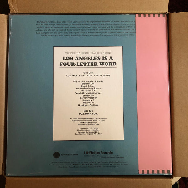 Los Angeles Is A Four-Letter Word LP