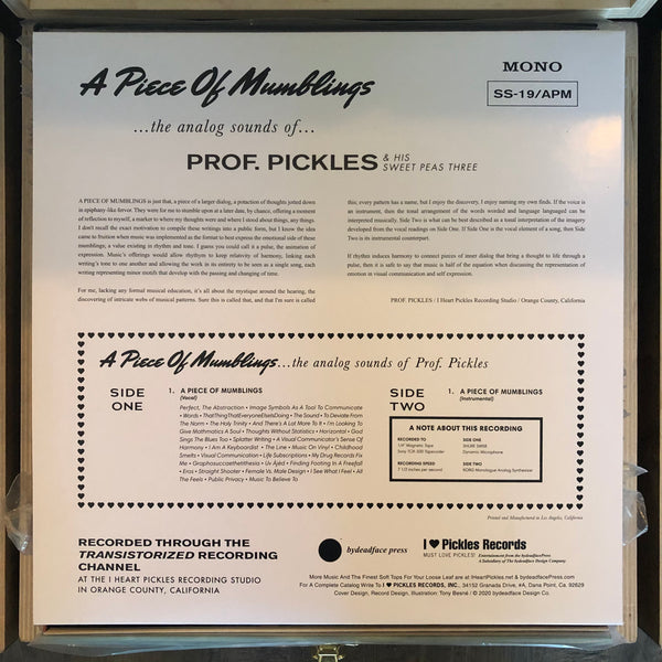 A Piece Of Mumblings LP