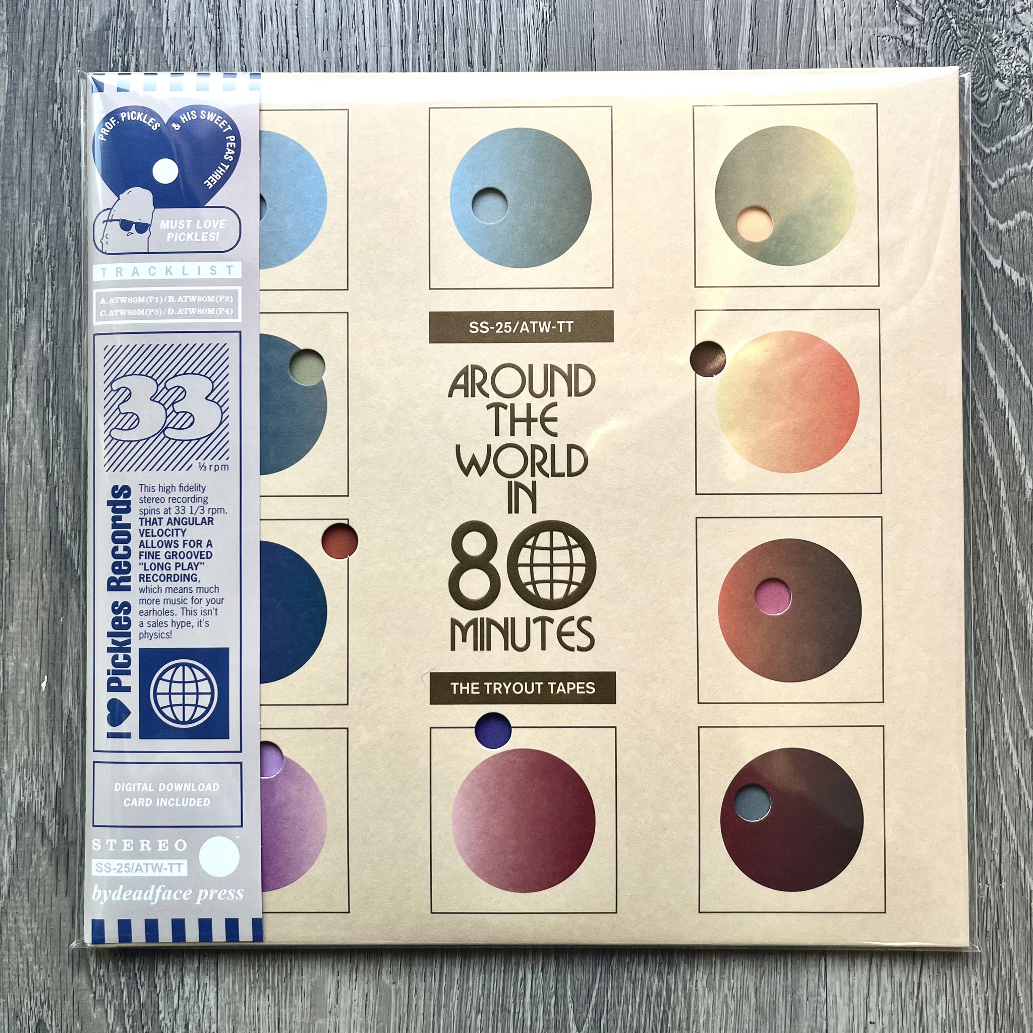 Around The World In 80 Minutes (The Tryout Tapes) 2xLP – I Heart