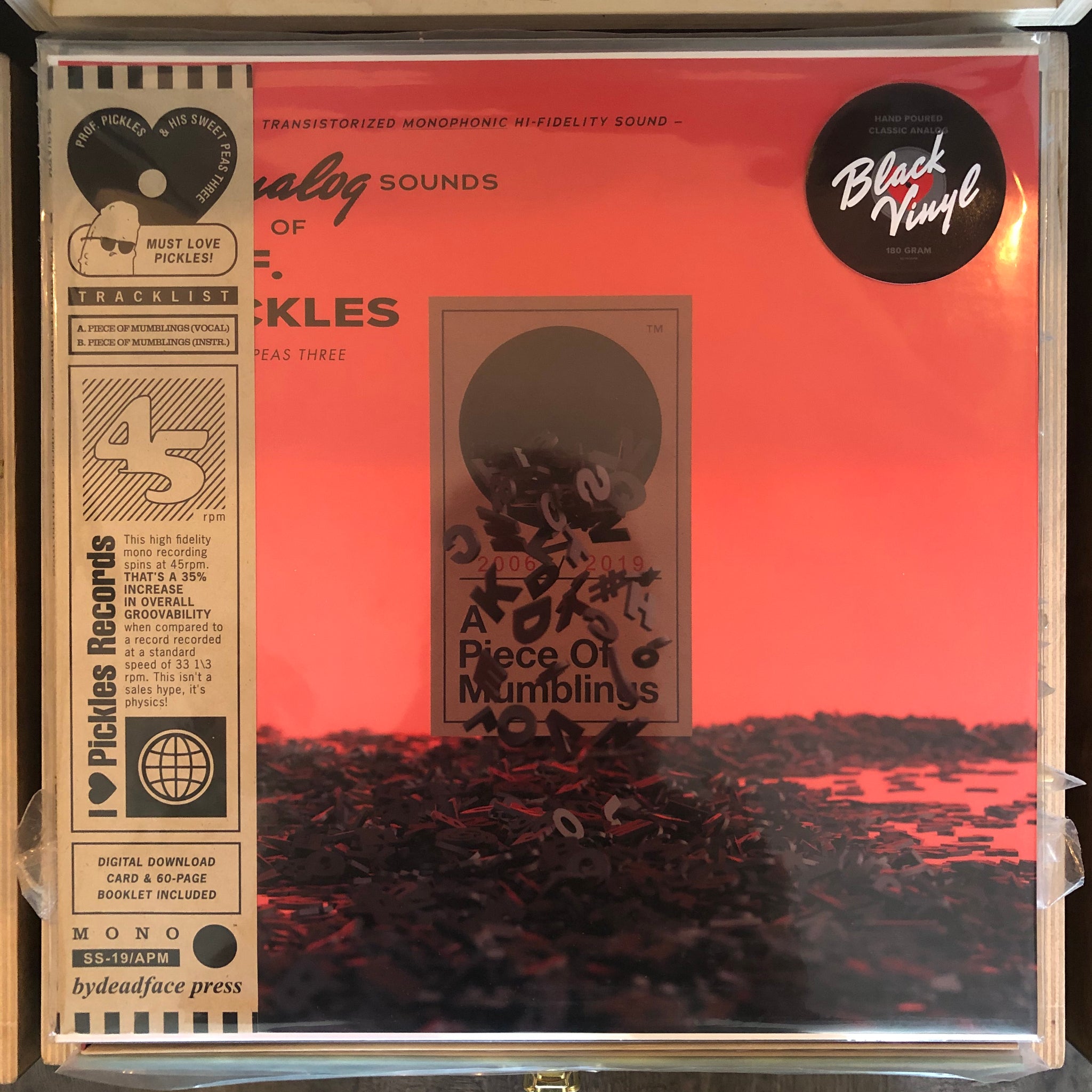 A Piece Of Mumblings LP – I Heart Pickles Records