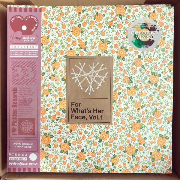 For What's Her Face, Vol.1 2xLP